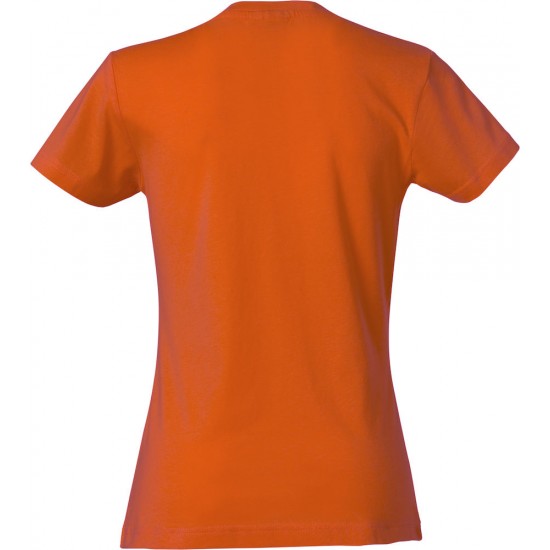 DAMES T-SHIRT CLIQUE BASIC T LADIES 029031 18 ORANJE T shirt