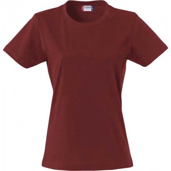 T-SHIRT CLIQUE BASIC T LADIES 029031 38 BORDEAUX T shirt