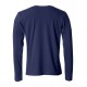 T-SHIRT LANGE MOUW CLIQUE BASIC T L/S  029033 580 DARK NAVY T shirt