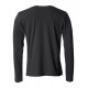 T-SHIRT LANGE MOUW CLIQUE BASIC T L/S  029033 ZWART T shirt