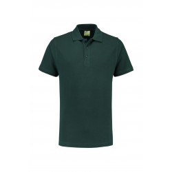 POLOSHIRT L&S BASIC SS FOR HIM 3540 FOREST GREEN