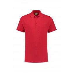 POLOSHIRT L&S BASIC SS FOR HIM 3540 RED