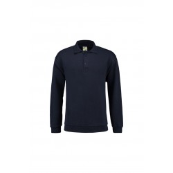 POLOSWEATER L&S 3210 NAVY
